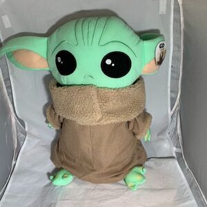 NWT Disney Large Yoda Plushie 18"